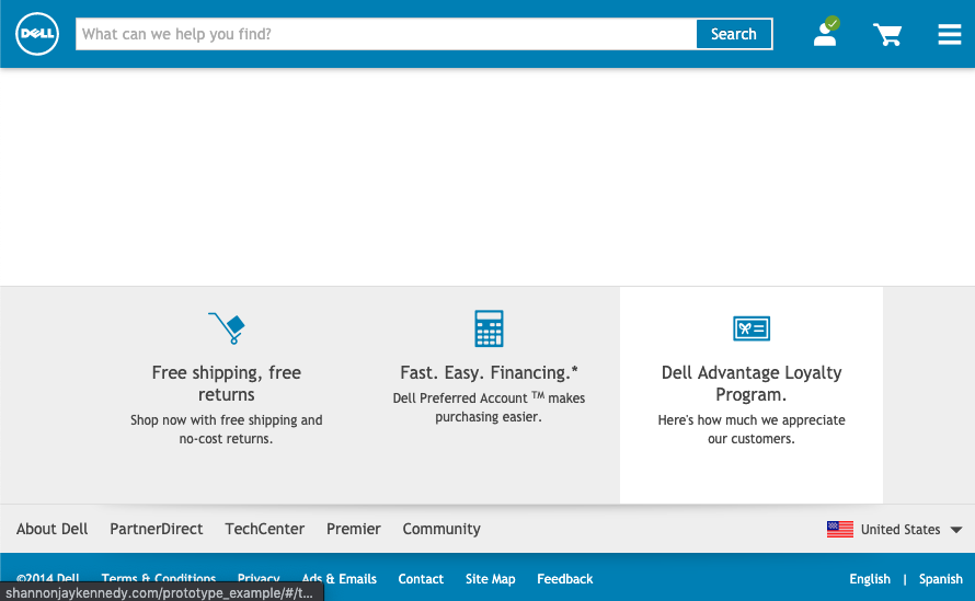 site template example
